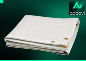 Tecido antichama: silica de fibra de vidro